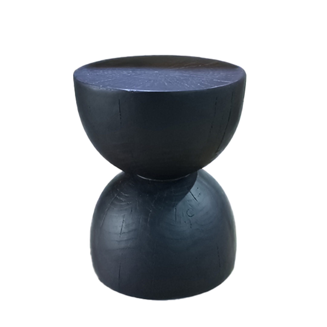 MGO Hourglass Stool - Black image 0